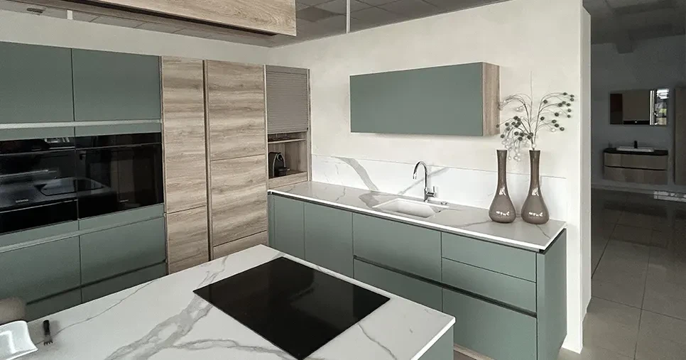 Showroom rénové par un peintre à Krautergersheim avec peinture décorative